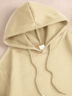 Men'S Hooded Sweatshirt Samurai Print Autumn Winter Comfortable Casual Soft Breathable Everyday All-Match - Apricot