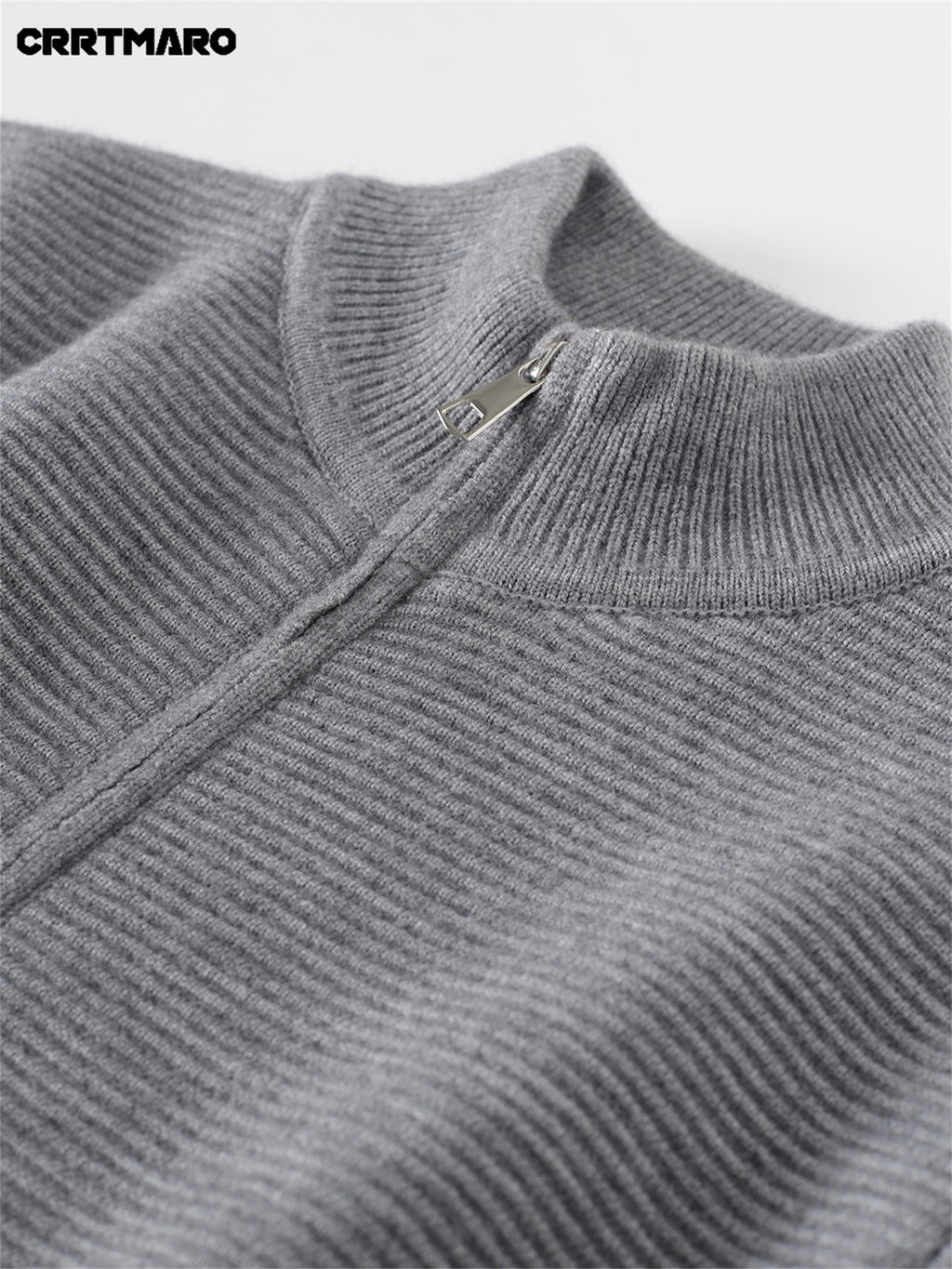 CRRTMARO Men's Warm Sweater - Solid Color Round Neck Pullover, Casual Winter Sweater Suitable for Fall & Winter, Warm Long Sleeve Sweater for Office, Layering, Daily Wear, Versatile Wardrobe Essential - Red
