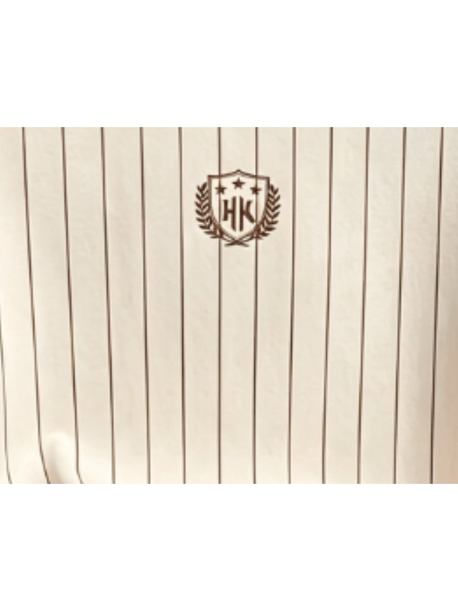 Summer Casual Striped Men'S T-Shirt, Contrast Shoulder Stripes Wheat Shield Print Breathable All-Match Round Neck Short Sleeve Top, Comfortable And Airy, Ideal Gift for Holidays - Mixed colors
