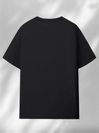 Easy Style GYM THERAPY Letter Pattern Print Men'S T-Shirt, Casual Top, Men'S Patterned T-Shirt, Summer, Comfortable And Breathable Short Sleeve T-Shirt, Fashionable Men'S Casual Top, Summer Fashion Outdoor Short Sleeve - Black