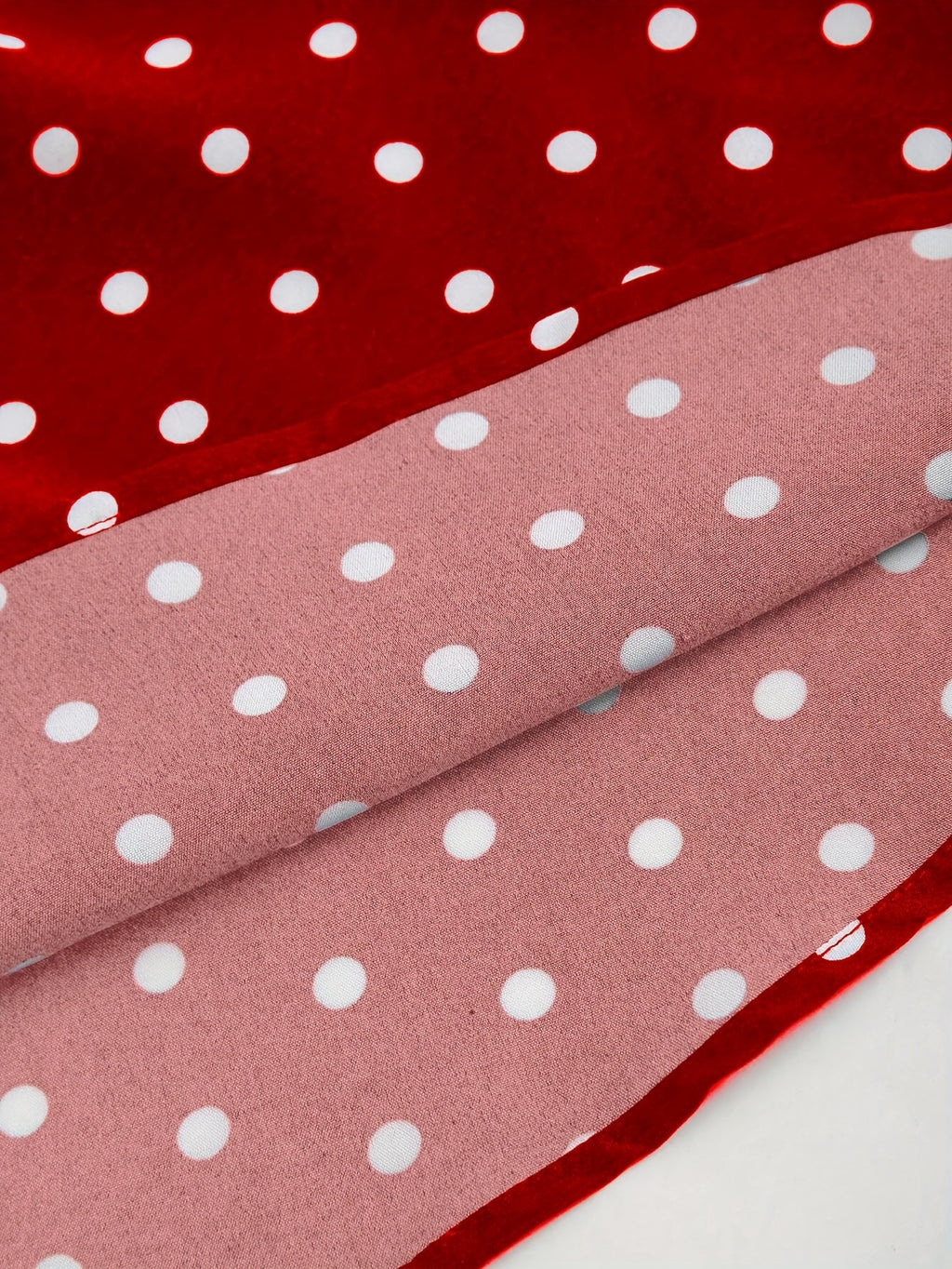 New Stylish Elegant Women'S Polka Dot Print Halter Neck Temperament Slim Dress - Red
