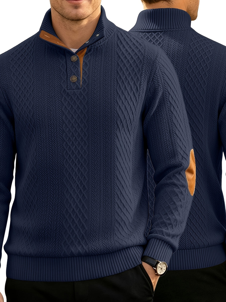 2026 Men'S New Fall/Winter Hooded Sweatshirts Long Sleeve Home And Travel Casual Trendy Comfortable Men'S Fashion - Navy Color
