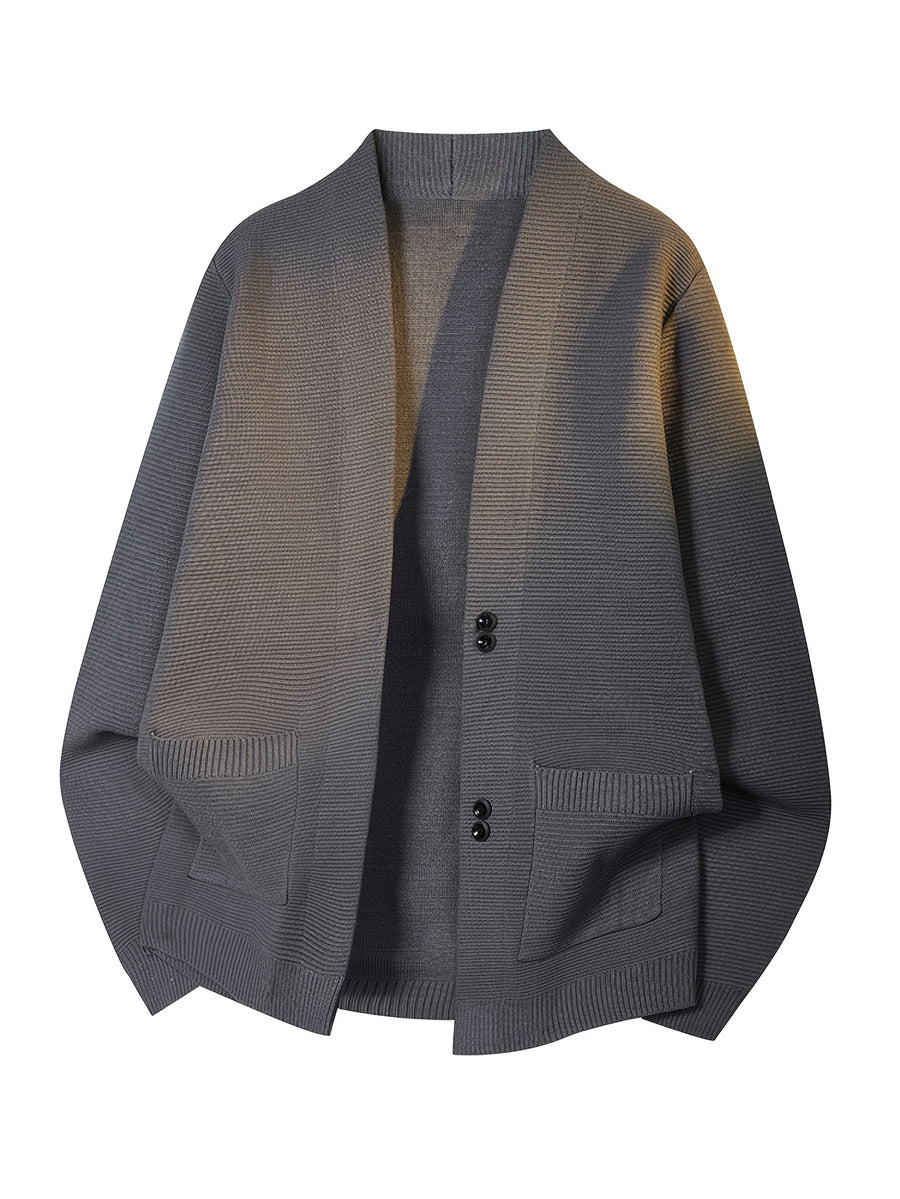Men'S Autumn And Winter Sweaters for Stylish And Warm Cardigan Outfits - Grey