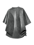 Men's Casual Style 2pcs Affordable Fashion Outdoor Sports Daily Commuting Versatile Top - Khaki+Grey