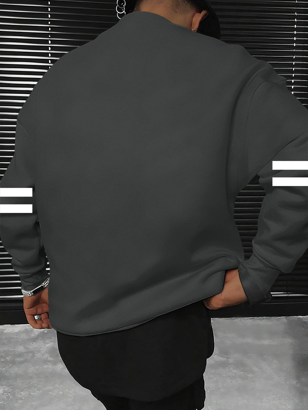 New York 23 American Sport Crewneck Sweatshirt" Vintage College Style Top! A Must-have for American Sport Vintage Enthusiasts, Perfect for Daily Commutes and Light Social Occasions - Grey