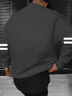 New York 23 American Sport Crewneck Sweatshirt" Vintage College Style Top! A Must-have for American Sport Vintage Enthusiasts, Perfect for Daily Commutes and Light Social Occasions - Grey