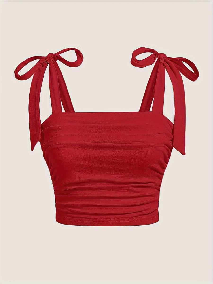 New Fashion Women's Strapless Top - Red