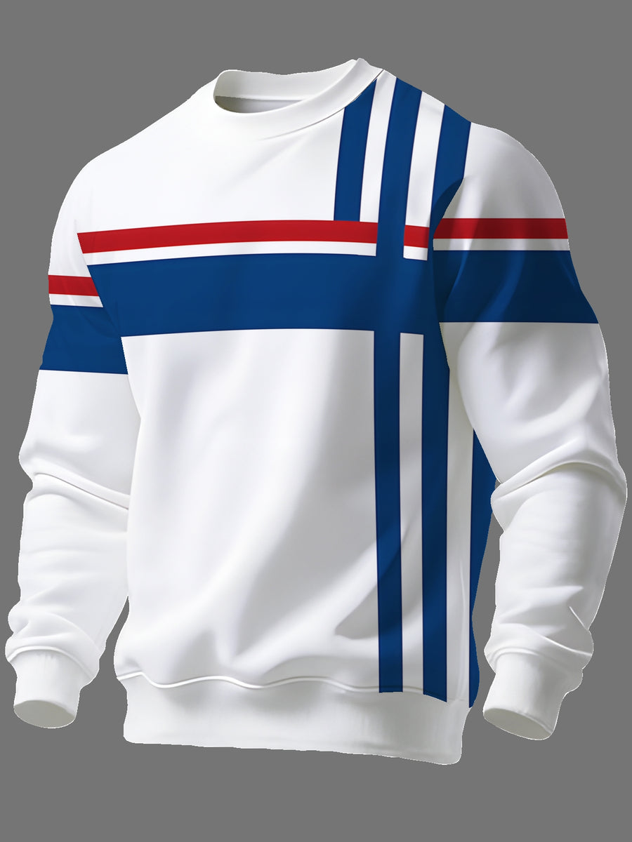 Round Neck Sweatshirt Trendy Brand Fashion Hit Men'S Long Sleeve 2026 Autumn Winter Men'S Premium Round Neck Sweatshirt New Style - Mixed colors