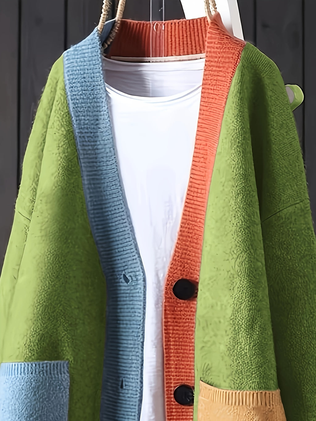 Plus Size, Yutong Plus Size Cardigan - Olive