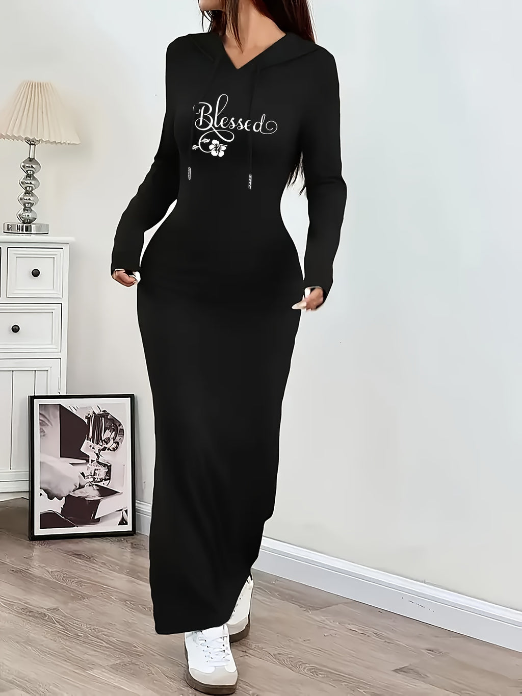 Fashionable Dresses for Women'S Clothing - Black