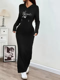 Fashionable Dresses for Women'S Clothing - Black