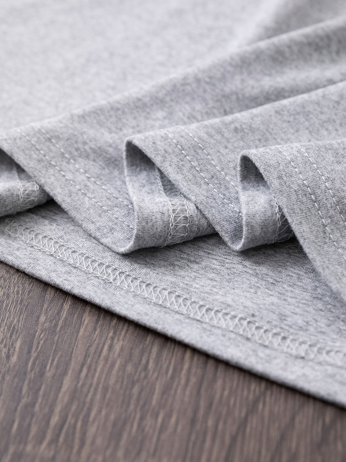 Graphic Print T-shirt, Short Sleeve Crew Neck Casual Top for Summer & Spring, Women's Clothing - Light Grey