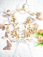 New Sexy Party Hot Backless Embroidered Top Patchwork Button-European Women'S Fashion Camisole Small Vest - Apricot