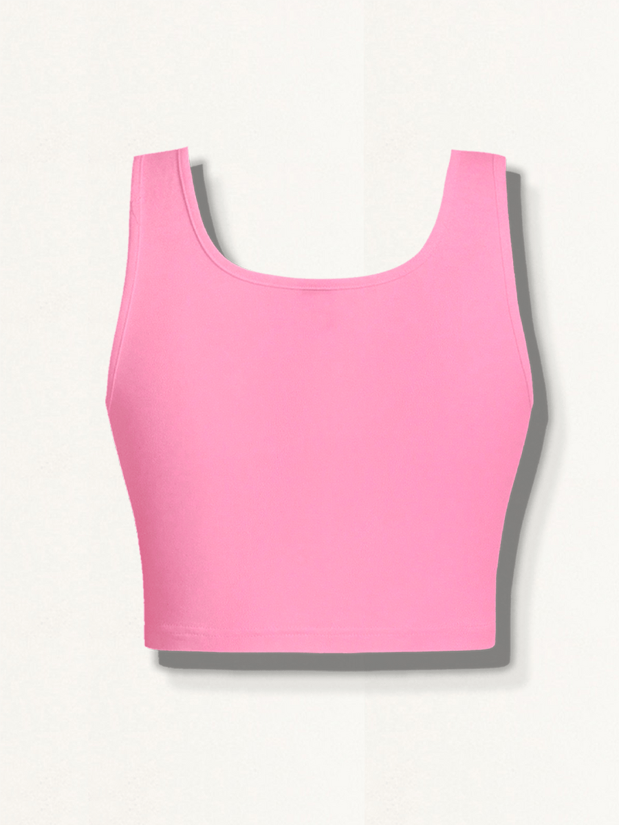 I Am More Naughty Than I Look" Letter Print Women's Beautiful and Sexy Round Neck Sleeveless Tank Top, Y2K Hot Style, Slightly Stretchy, Comfortable, Suitable for Spring and Summer, Pretty Top, Essential for Home, Outings, and Parties - Pink