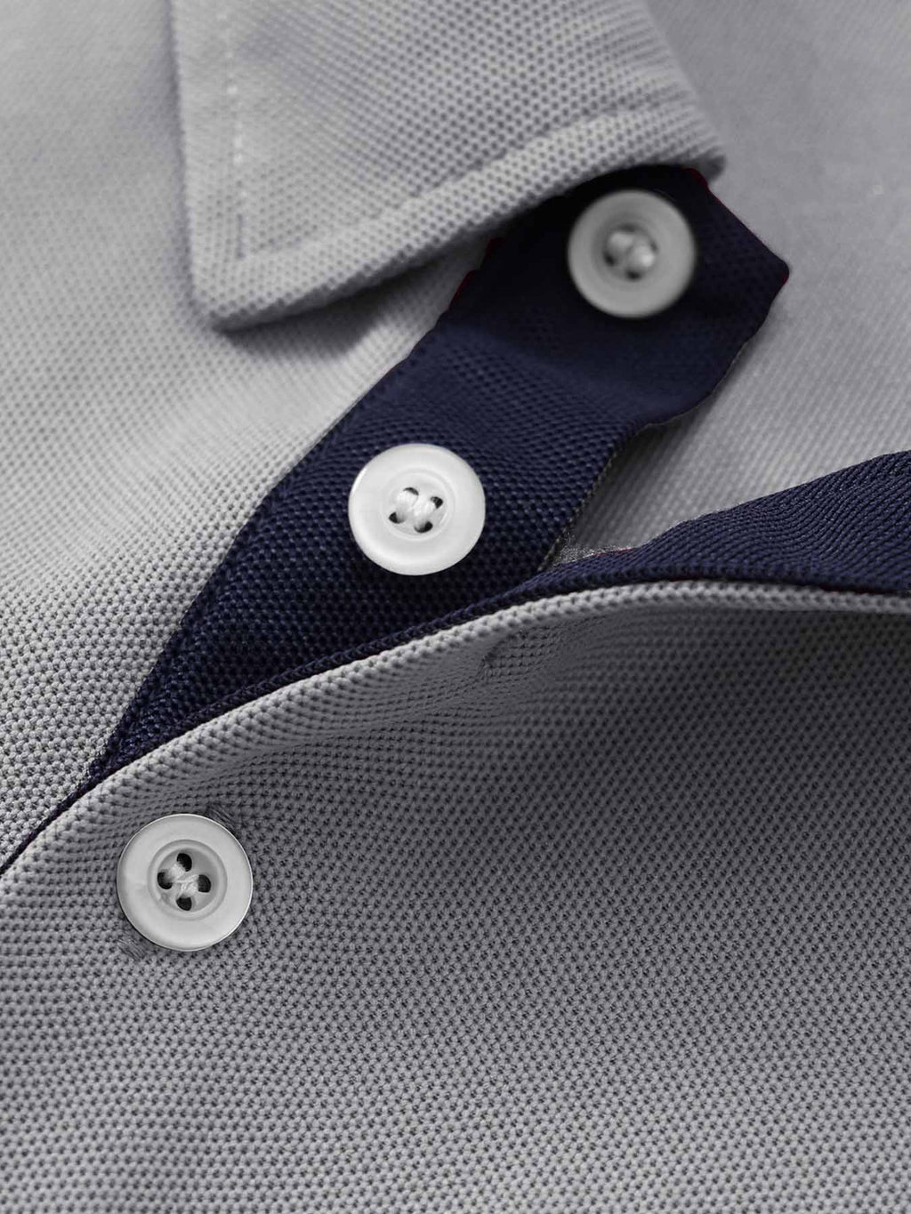 New Men's Fashion Street Sport Golf Short-Sleeve Polo Shirt, Lightweight Soft Fabric, Outdoor Casual Business Breathable Polo Shirt, Essential for Daily Leisure - Grey