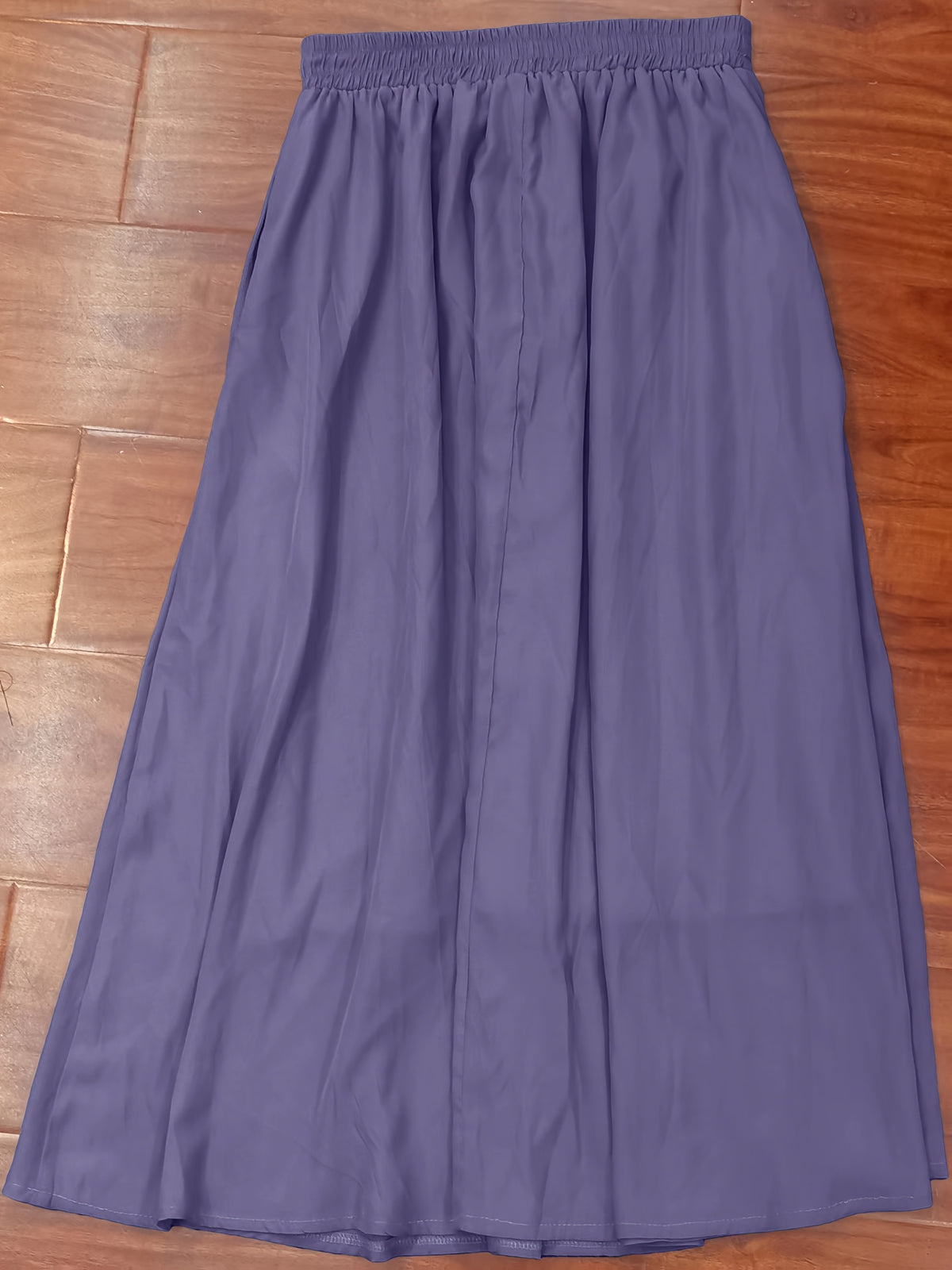Fashion Casual Comfortable Tie-Waist Skirt - Purple