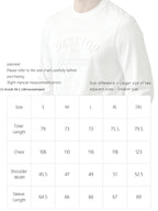 1pc, Men'S Long-Sleeve Sweatshirt, 3D Embossed Letter Crew Neck Top, American Street Casual Style, 2026 Fall And Winter Regular Fit, Men'S Clothing for Daily Commute, Shopping, Parties, Home Wear, Outings, Men'S Sweatshirt - White
