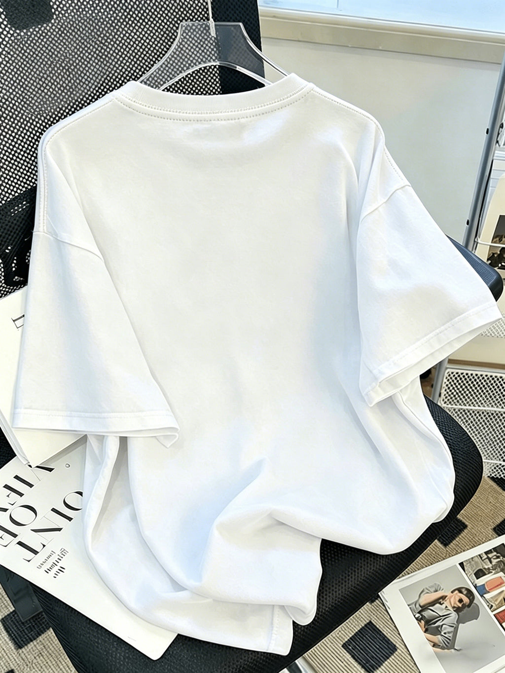 Warner Bros. Official - Batman Dark Knight Heath Ledger Joker Printed T-Shirt, Men'S 100% Casual And Comfortable Multi Functional Loose Summer Short Sleeved T-Shirt, Suitable for Outdoor And Daily Wearing - White