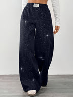 Women'S Fashion Casual Trousers - Navy Color