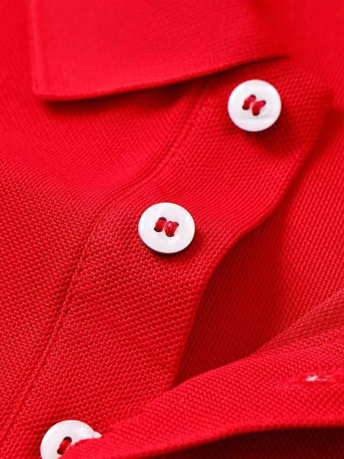 P176# Men'S Short Sleeve Polo Shirt with Black Horse Graphic Print, Outdoor Casual Breathable Top, Button-Up Collar, Golf Apparel, Inner And Outer Wear, Skin-Friendly Fabric, Men'S Fashion T-Shirt - Red