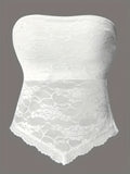Strapless Top - Milky
