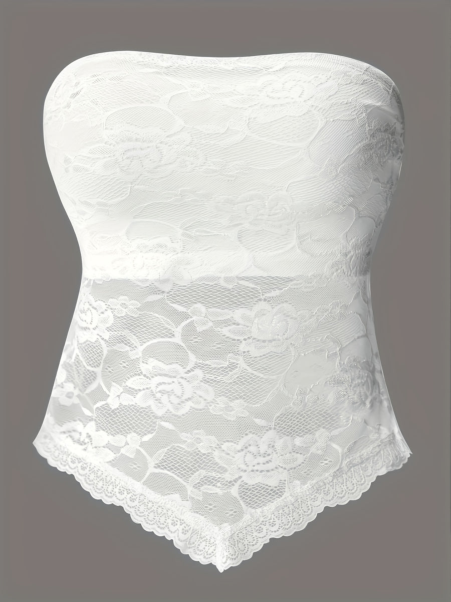 Strapless Top - Milky