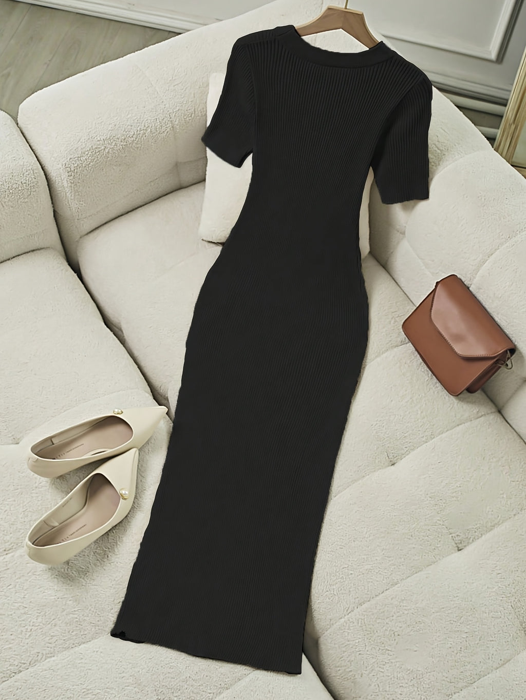 Elegant Long Dress Year-End Party Dress New Year'S Eve Dress Holiday Dress New Year'S Eve Dress Winter Dress Dress Red Dress New Year'S Dress Evening Dress - Black