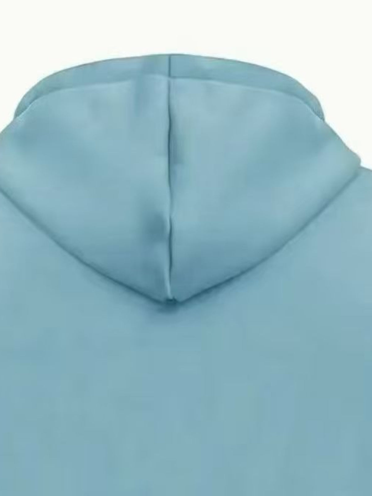 Men'S Basic NY Uppercase Letter Print Cargo Hooded Zipper Cardigan Casual Jacket - Light Blue