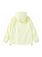 Men'S Lightweight Hooded Softshell Jacket - a Classic, Rugged, And Casual Full-Zip Coat with Multiple Pockets. Suitable for Hiking, Camping, Travel, And Daily Commuting; Ideal for Spring, Summer, And Autumn Wear. A Great Gift Choice for Men - 【Light Yellow】