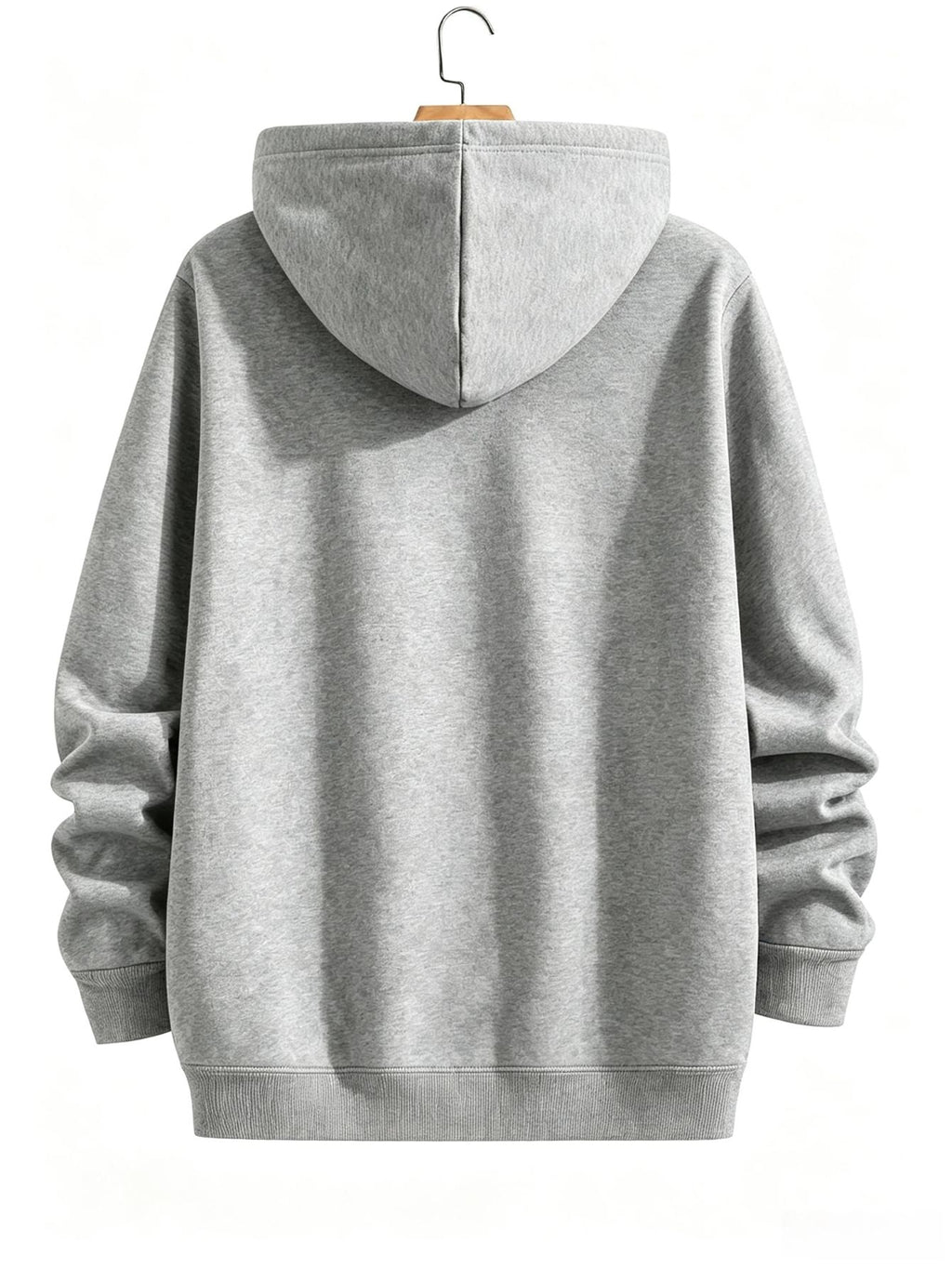 Men's Hoodie, Music Festival, Colorful Dripping Headphones Graphic, Pullover Sweatshirt, Streetwear Style, Casual Daily Wear Fall Winter, Front Print Design with Kangaroo Pocket And Drawstring Hood - Light Grey