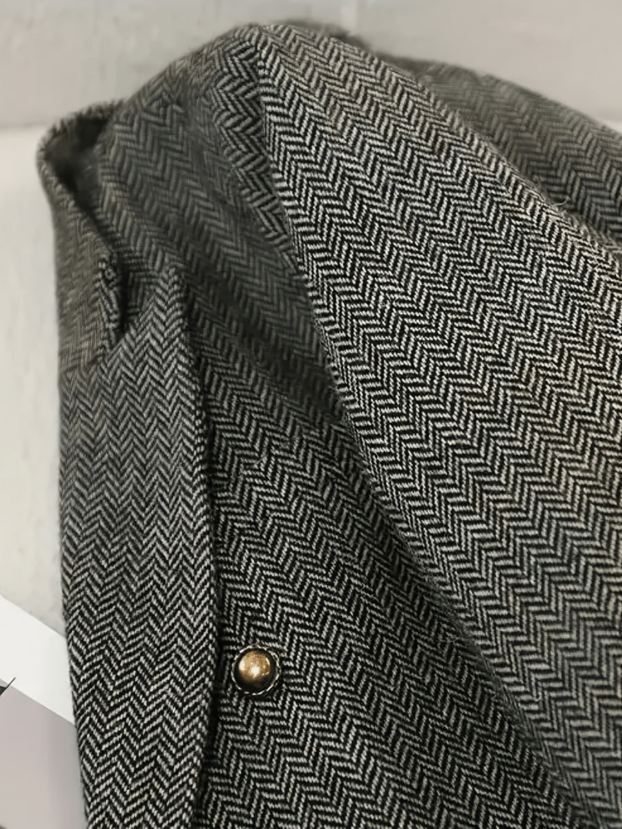 Women'S Elegant Blazer - Business Formal & Casual Versatile Style, H-Shaped Structured Cut with Front Button-Detail, Suitable for Office/Wedding/Daily Wear, Exclusively for Professional Women, Exquisite Design And Sturdy Texture - Grey
