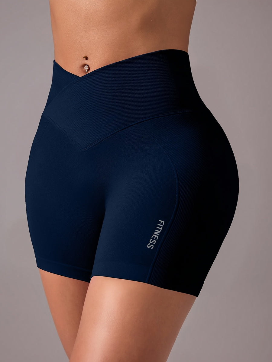 3pcs Set of Women'S New Waist-Cinching Short Shorts, Tummy Control And Butt Lift, Suitable for And - Black + Red + Navy Blue
