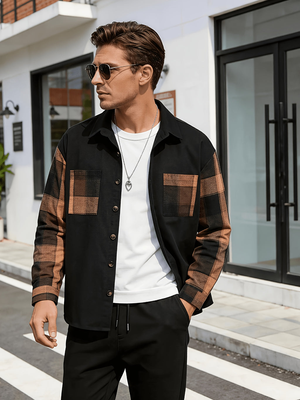 Men's Casual Shirt - Black